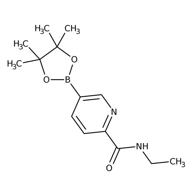 2-(Ethylcarbamoyl)pyridine-5-boronic acid pinacol ester, 96%, Thermo Scientific Chemicals