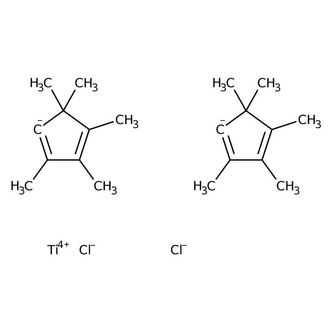 Bis(pentamethylcyclopentadienyl)titanium dichloride, Thermo Scientific Chemicals