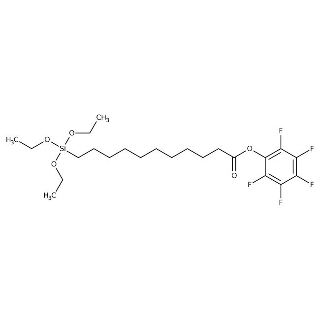 10-(Pentafluorophenoxycarbonyl)decyltriethoxysilane, 95%, Thermo Scientific Chemicals