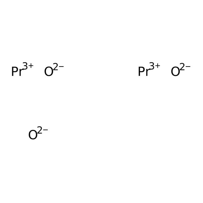 Praseodymium(III) oxide, 99.9% (metals basis), Thermo Scientific Chemicals