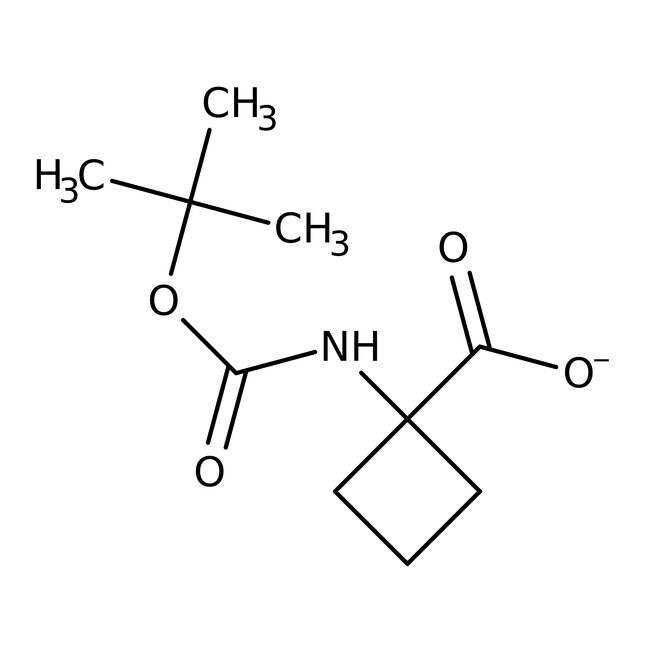 N-BOC-1-Aminocyclobutanecarboxylic acid, 97%, Thermo Scientific Chemicals