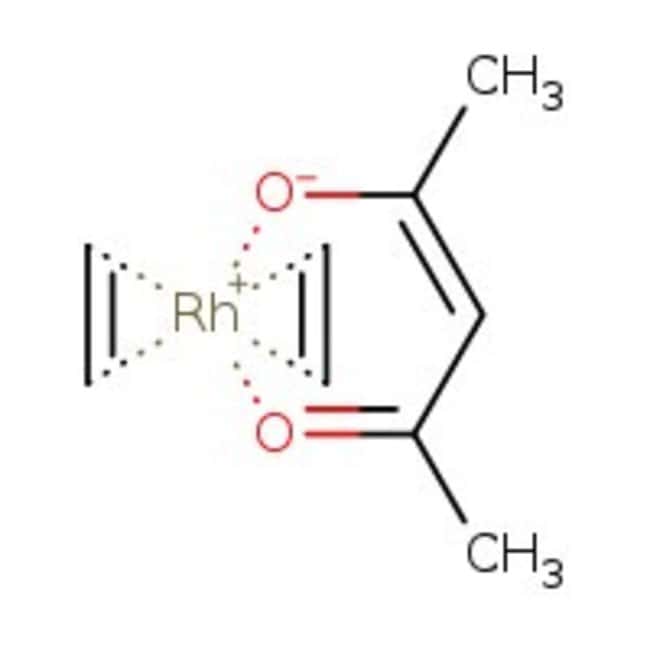 Acetylacetonatobis(ethylene)rhodium(I), 99%, Thermo Scientific Chemicals