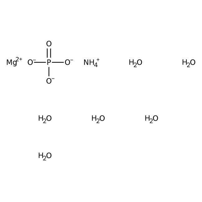 Ammonium magnesium phosphate hexahydrate, 98%, Thermo Scientific Chemicals