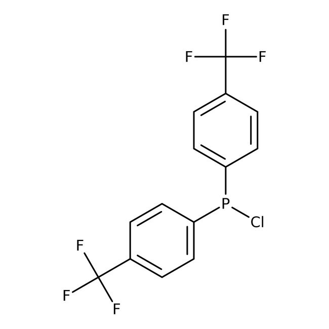 Clorobis[4-(trifluorometil)fenil]fosfina, 97 %, Thermo Scientific Chemicals
