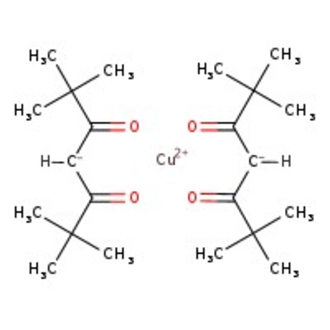 Bis(2,2,6,6-tetramethyl-3,5-heptanedionato)copper(II), 99.9% (metals basis), Thermo Scientific Chemicals