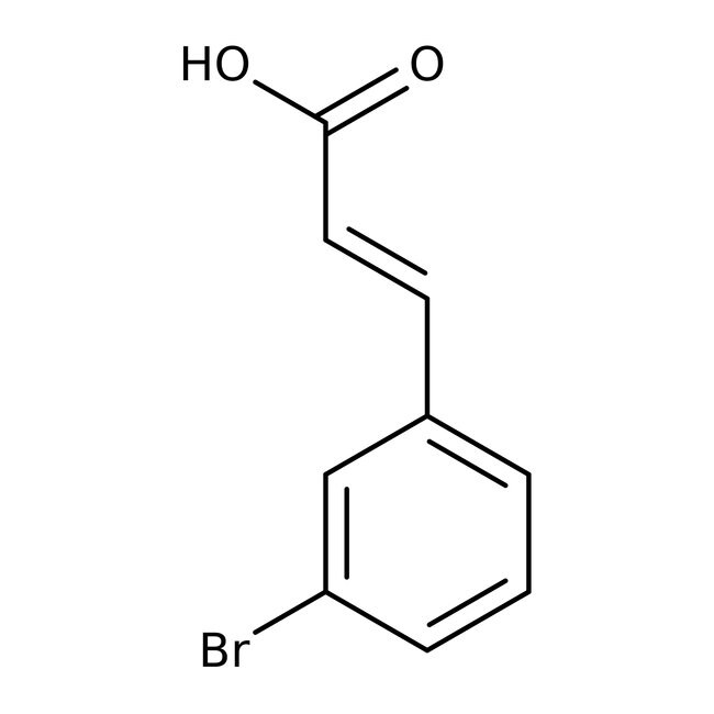 Ácido trans-3-bromocinámico, +98 %, Thermo Scientific Chemicals