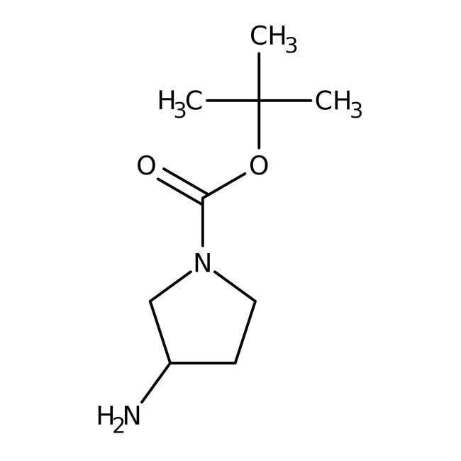 (R)-(+)-N-BOC-3-aminopyrrolidine, 97%, Thermo Scientific Chemicals