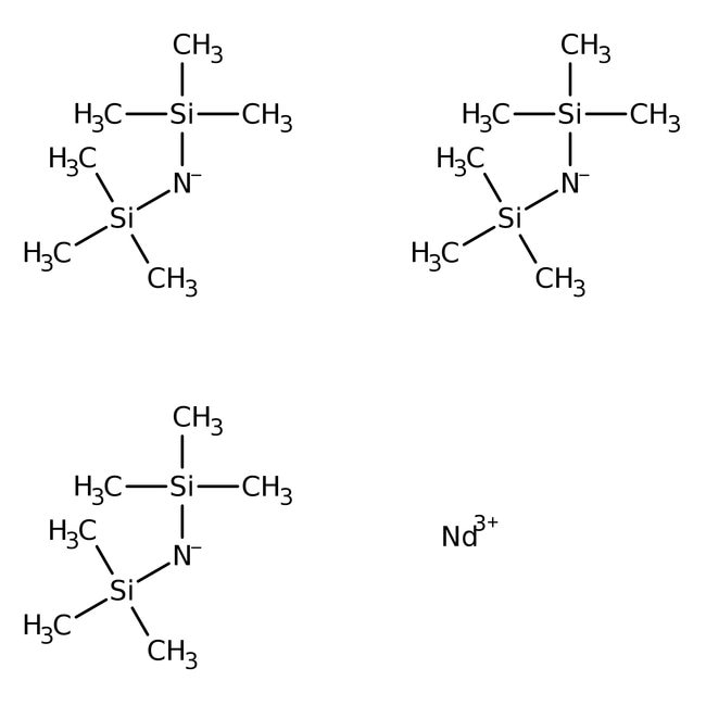 Tris[N,N-bis(trimethylsilyl)amide]neodymium(III), 98%, Thermo Scientific Chemicals