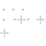 Rhodium(III) sulfate tetrahydrate, Premion&trade;, 99.99% (metals basis), Rh 35.9% min, Thermo Scientific Chemicals