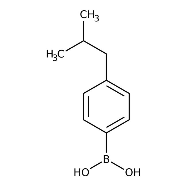 4-Isobutylbenzeneboronic acid, 98%, Thermo Scientific Chemicals