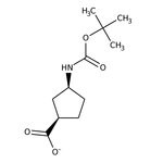 (1S,3R)-N-BOC-1-Aminocyclopentane-3-carboxylic acid, 95%, 98% ee, Thermo Scientific Chemicals