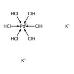 Potassium hexachloropalladate(IV), Pd 26.3% min, Thermo Scientific Chemicals