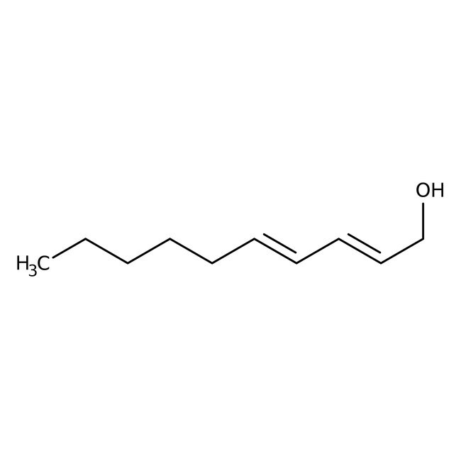 trans,trans-2,4-Decadien-1-ol, 90%, remainder mainly trans, cis isomer, Thermo Scientific Chemicals