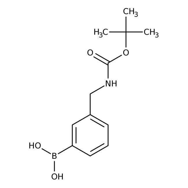 3-(Boc-aminomethyl)benzeneboronic acid, 97%, Thermo Scientific Chemicals