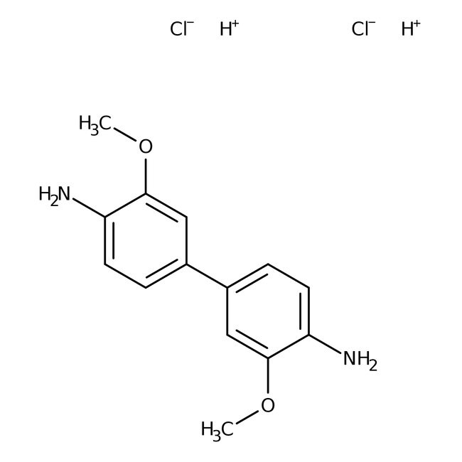 3,3'-Dimethoxybenzidine dihydrochloride, 98%, Thermo Scientific Chemicals