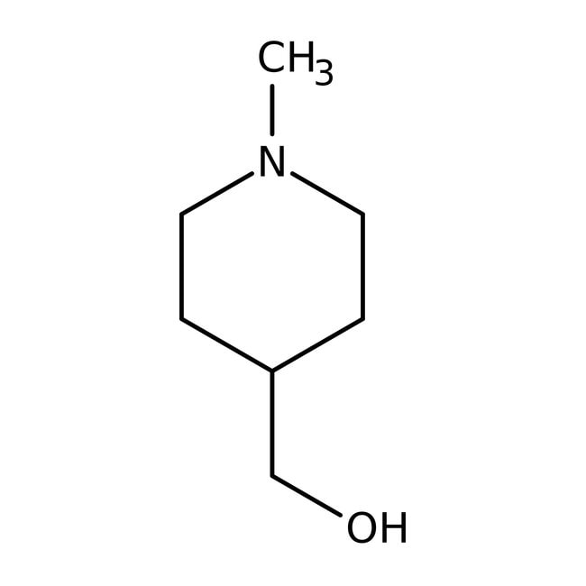1-Methyl-4-piperidinemethanol, 97%, Thermo Scientific Chemicals