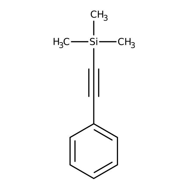 1-Fenil-2-trimetilsililacetileno, 99 %, Thermo Scientific Chemicals