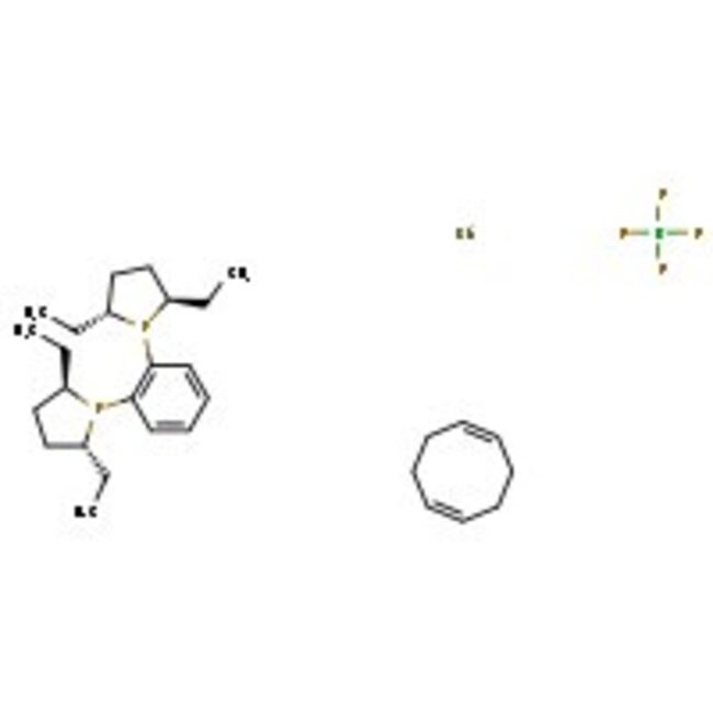 1,2-Bis((2R,5R)-2,5-diethylphospholano)benzene(cyclooctadiene)rhodium(I) tetrafluoroborate, 97%, Thermo Scientific Chemicals