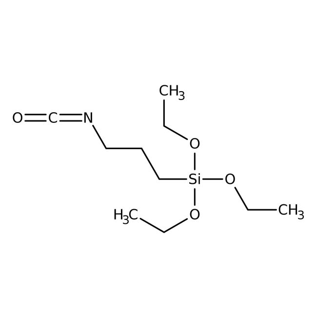 (3-Isocyanatopropyl)triethoxysilane, 95%, Thermo Scientific Chemicals