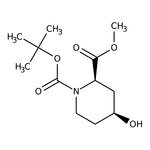 (2R,4S)-N-BOC-4-Hydroxypiperidine-2-carboxylic acid methyl ester, 95%, 98% ee, Thermo Scientific Chemicals