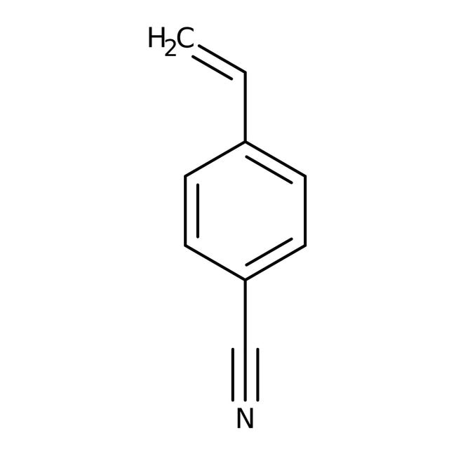 4-Cyanostyrene, 97%, stab. with 0.05% 4-tert-butyl catechol, Thermo Scientific Chemicals