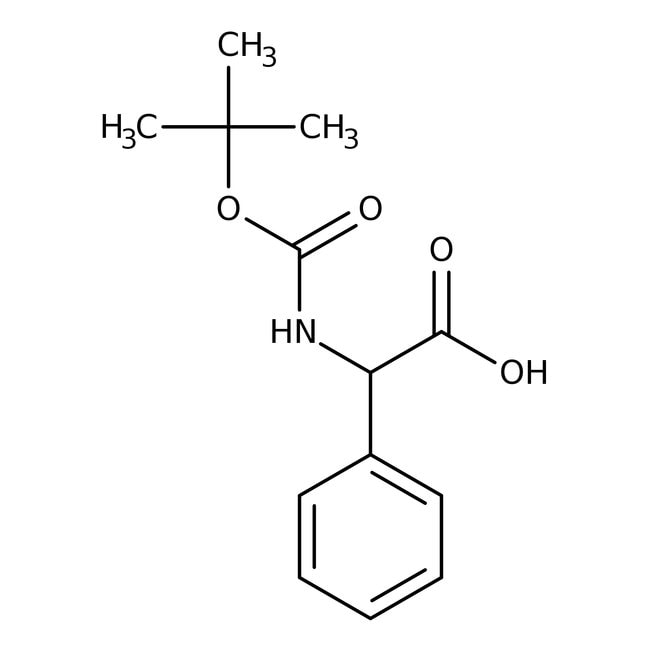 N-Boc-DL-fenilglicina, 98 %, Thermo Scientific Chemicals