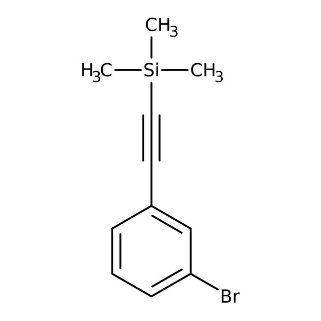 (3-Bromophenylethynyl)trimethylsilane, 98%, Thermo Scientific Chemicals