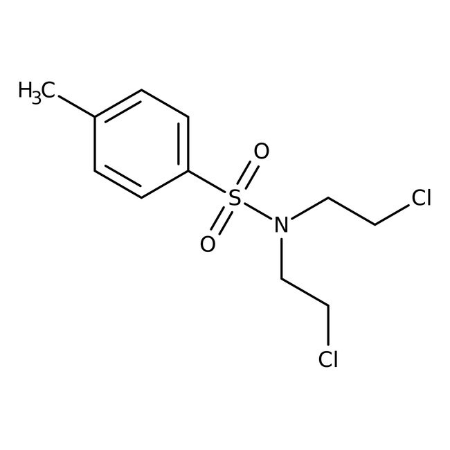 N,N-Bis(2-chloroethyl)-p-toluenesulfonamide, tech. 90%, Thermo Scientific Chemicals