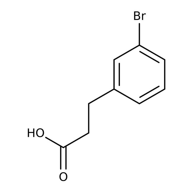 3-(3-Bromophenyl)propionic acid, 97%, Thermo Scientific Chemicals