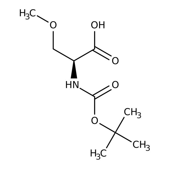 N-Boc-O-methyl-L-serine, 97%, Thermo Scientific Chemicals