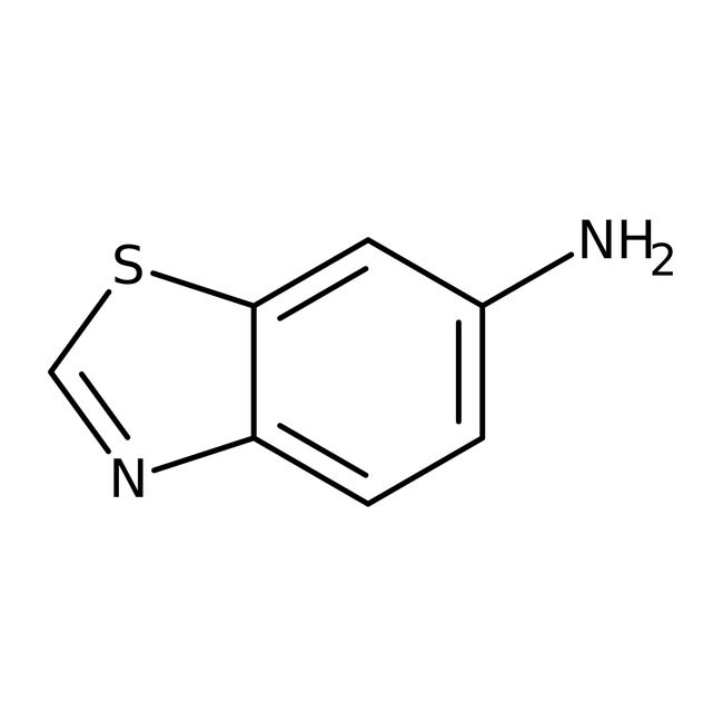 6-Aminobenzothiazole, 98+%, Thermo Scientific Chemicals