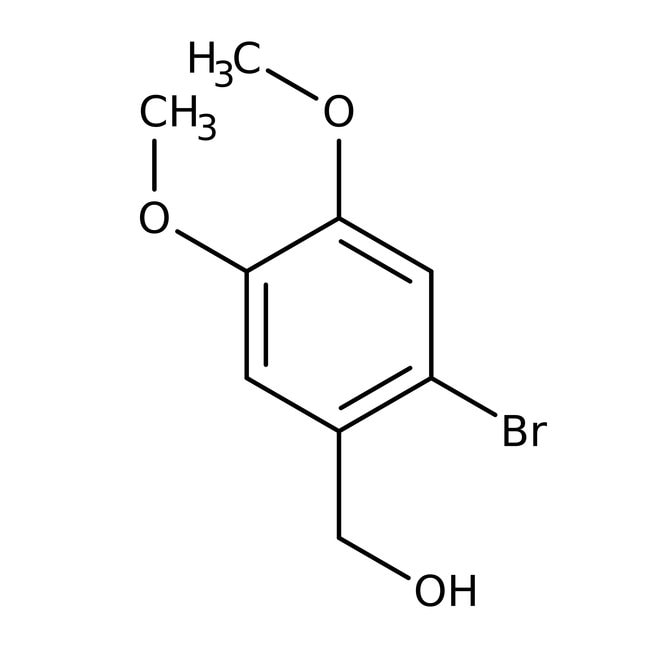 2-Brom-4,5-Dimethoxybenzylalkohol, 98 %, Thermo Scientific Chemicals