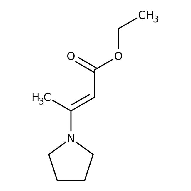 Ethyl (E)-3-(1-pyrrolidinyl)crotonate, 97%, Thermo Scientific Chemicals