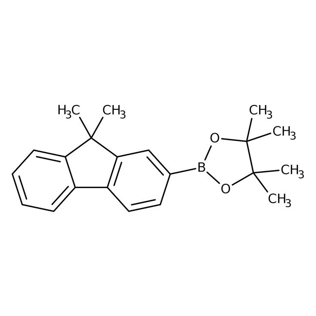 9,9-Dimethylfluorene-2-boronic acid pinacol ester, 95%, Thermo Scientific Chemicals