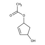 (1R,3S)-(+)-4-Cyclopentene-1,3-diol 1-acetate, 99%, stabilized, Thermo Scientific Chemicals