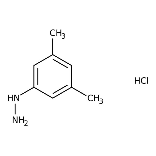 Clorhidrato de 3,5-dimetilfenilhidracina, 98 %, Thermo Scientific Chemicals