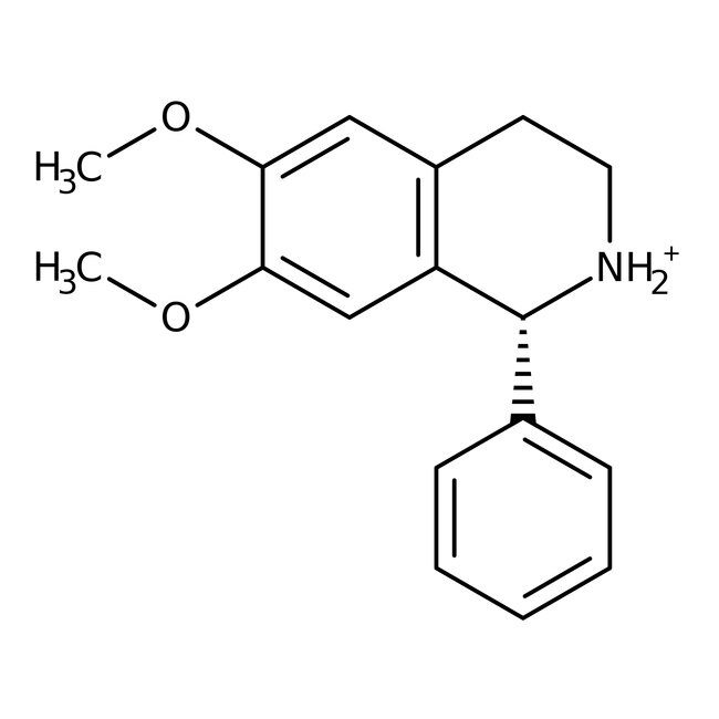 6,7-Dimethoxy-1-phenyl-1,2,3,4-tetrahydroisoquinoline hydrochloride, 99%, Thermo Scientific Chemicals