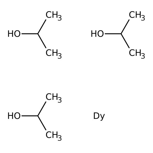 Isopropoxyde de dysprosium(III), 99,9 % (ReO), 5 % p/v dans le toluène/isopropanol, Thermo Scientific Chemicals