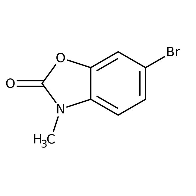 6-Bromo-3-methyl-1,3-benzoxazol-2(3H)-one, 97%, Thermo Scientific Chemicals