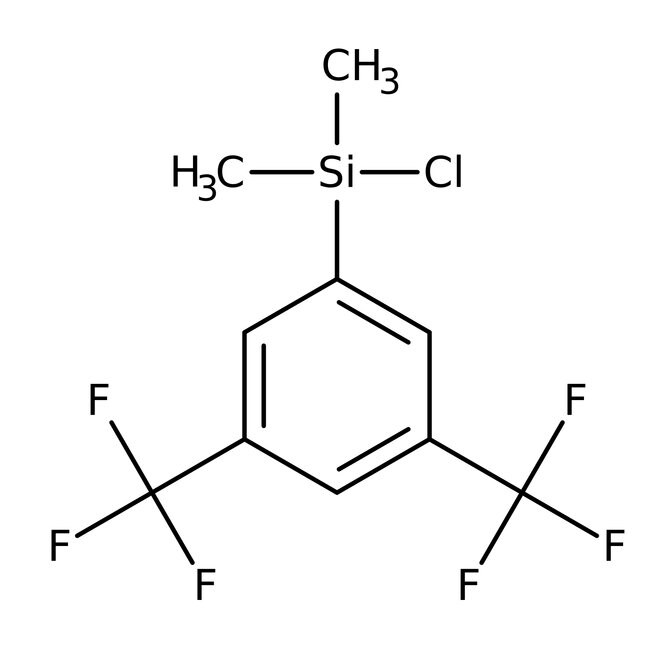 3,5-Bis(trifluoromethyl)phenyldimethylchlorosilane, 95%, Thermo Scientific Chemicals