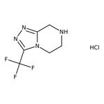 3-(Trifluoromethyl)-5,6,7,8-tetrahydro-1,2,4-triazolo[4,3-a]pyrazine hydrochloride, 98+%, Thermo Scientific Chemicals