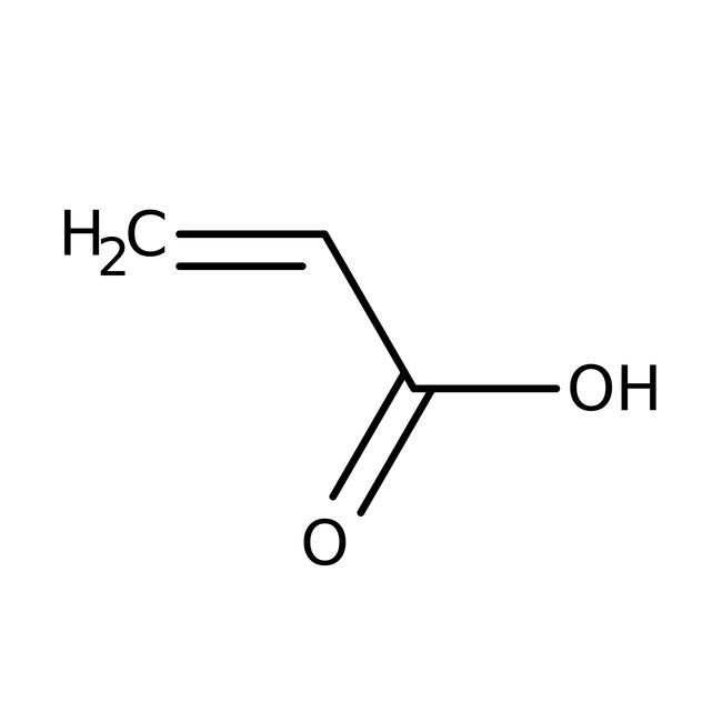 Acide acrylique, 98 %, stab. avec env. 200 ppm de 4-méthoxyphénol