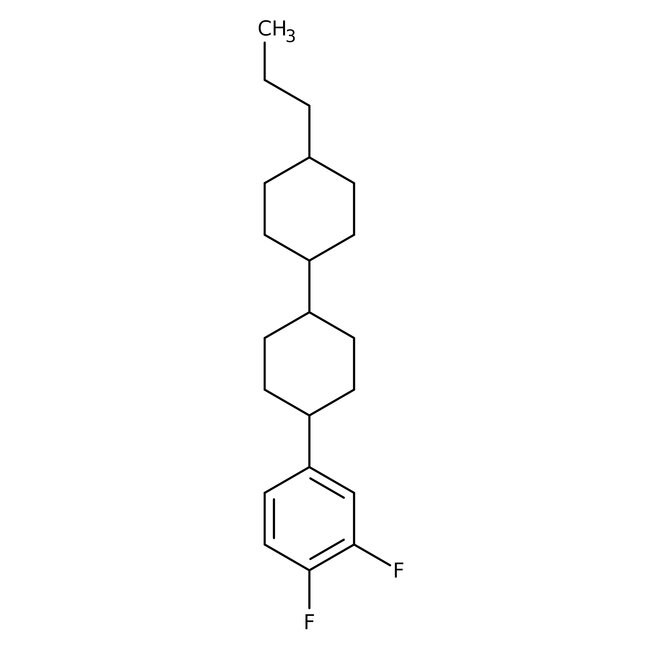 Trans, trans-4-(3,4-difluorophényl)-4’-n-propylbicyclohexyl, 97 %, Thermo Scientific Chemicals