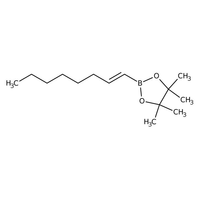trans-1-Octenylboronic acid pinacol ester, 97%, Thermo Scientific Chemicals
