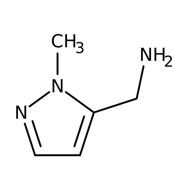 (1-Methyl-1H-pyrazol-5-yl)methylamine, 97%, Thermo Scientific Chemicals