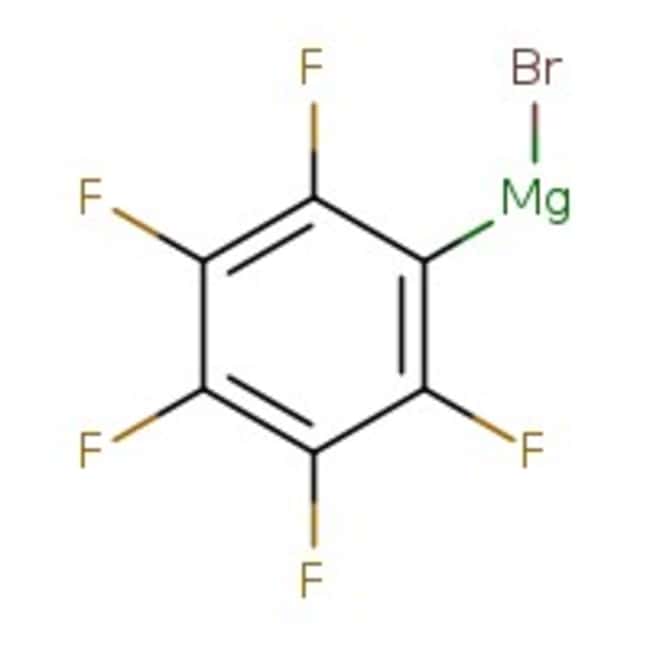 Bromuro de pentafluorofenilmagnesio, solución de 0,5 M en éter dietílico, AcroSeal&trade;, Thermo Scientific Chemicals