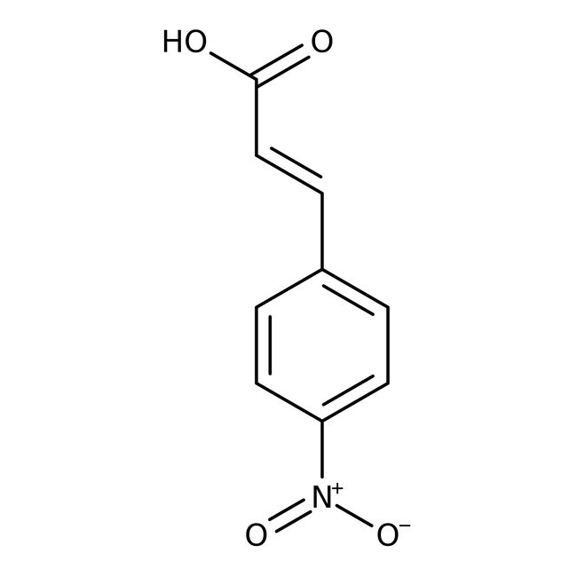 trans-4-Nitrocinnamic acid, 98+%, Thermo Scientific Chemicals