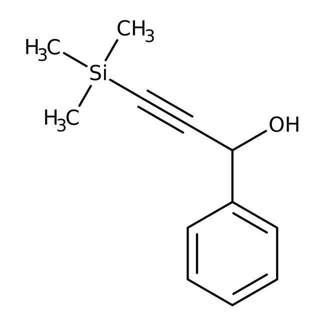 1-Phenyl-3-trimethylsilyl-2-propyn-1-ol, 97%, Thermo Scientific Chemicals