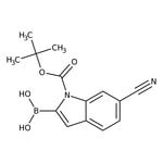 1-Boc-6-cyanoindole-2-boronic acid, 96%, Thermo Scientific Chemicals