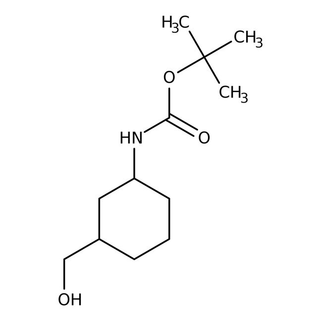trans-3-(Boc-amino)ciclohexanometanol, 97 %, Thermo Scientific Chemicals